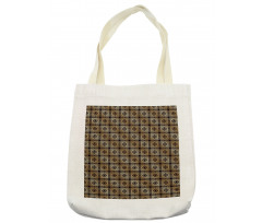 Castellated Diamonds Tote Bag