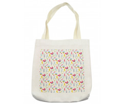 Natural Summer Flowers Tote Bag