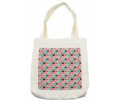 Donut Macaron Dessert Tote Bag