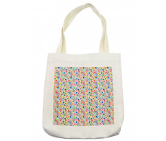 Tulips Roses and Pansies Tote Bag