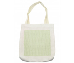 Green Arcs of Stars Tote Bag