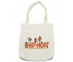 Hip Hop Moonwalk Dance Tote Bag