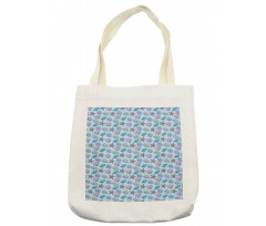 Hatched Drawn Tote Bag