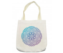 Gradient Floral Tote Bag