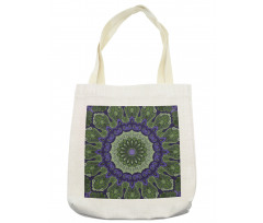 Mandala Leaves Tote Bag