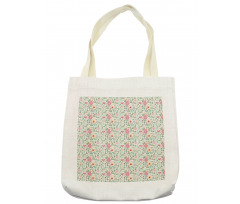 Wildflower Botanic Theme Tote Bag