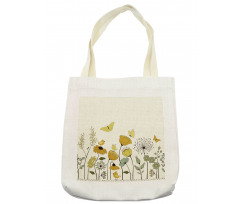 Dot Winged Butterflies Tote Bag