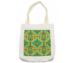 Classical Motifs Tote Bag