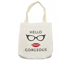 Red Lipstick Tote Bag