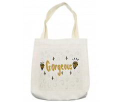 Word and Diamond Tote Bag