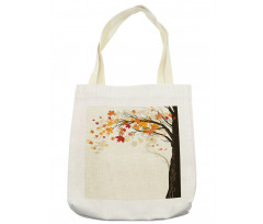 Semtember Maple Leaves Tote Bag