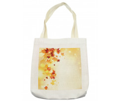 Flying Leaves Season Tote Bag