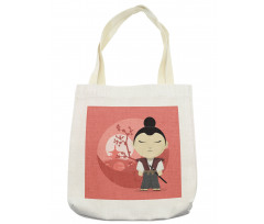 Funny Japan Cartoon Tote Bag