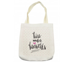 Hearts and Lipstick Tote Bag