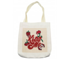 Hand Calligraphy Design Tote Bag