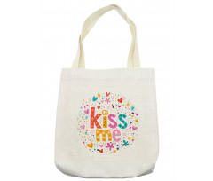 Retro Romantic Cartoon Tote Bag