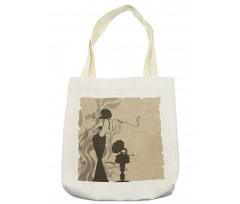 Smoker Girl Retro Tote Bag