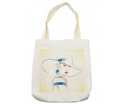 Fashion Sketch Tote Bag