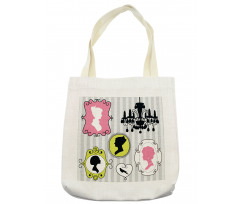 Portrait Frames Tote Bag