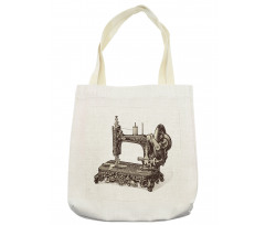 Old Sewing Machine Tote Bag