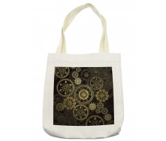 Dark Shade Wheels Tote Bag