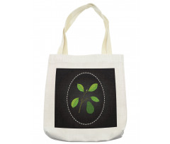 Alligator Pear Tree Tote Bag