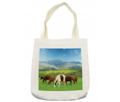 Spring Season Cottage Tote Bag