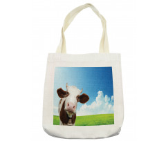 Staring Brown Animal Tote Bag