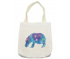 Colorful Silhouette Form Tote Bag