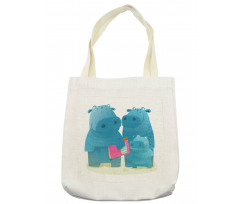 Graphic Happy Family Tote Bag