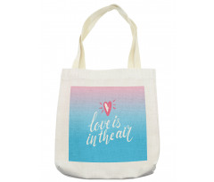 Love is in Air Romantic Tote Bag