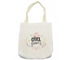 Motivational Girl Power Tote Bag