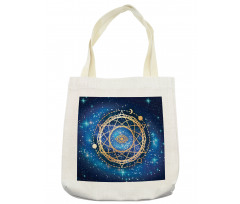 Geometric Emblem Tote Bag