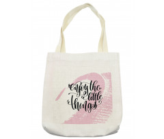 Message with Paint Smear Tote Bag