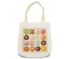 Delicious Glazed Pastries Tote Bag