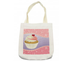 Yummy Pastry Floral Tote Bag