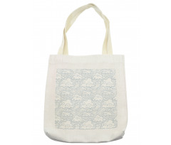 Sketch Style Stripes Tote Bag