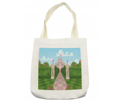 Ivy Covered Pillars Tote Bag