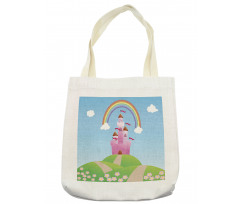 Clouds Princess Castle Tote Bag