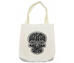 Tribal Style Skull Tote Bag