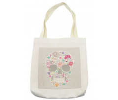 Ornamented Skull Tote Bag