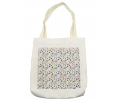 Watercolor Wildflowers Tote Bag