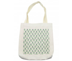 Botanical Print Plant Tote Bag