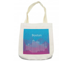 Buildings and Clouds Tote Bag