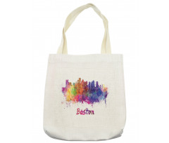 Ink Splattered Design Tote Bag