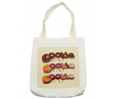 Doodle Style Bakery Theme Tote Bag