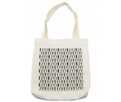 Tribal Style Abstract Tote Bag