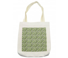 Botany Creeper Leaf Berry Tote Bag