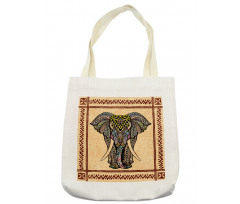 Colorful Animal Design Tote Bag
