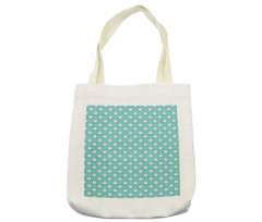 Diamond Form Dots Hearts Tote Bag